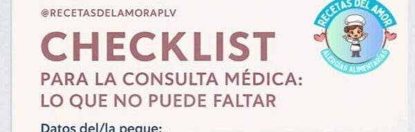 📋 Checklist para la consulta médica